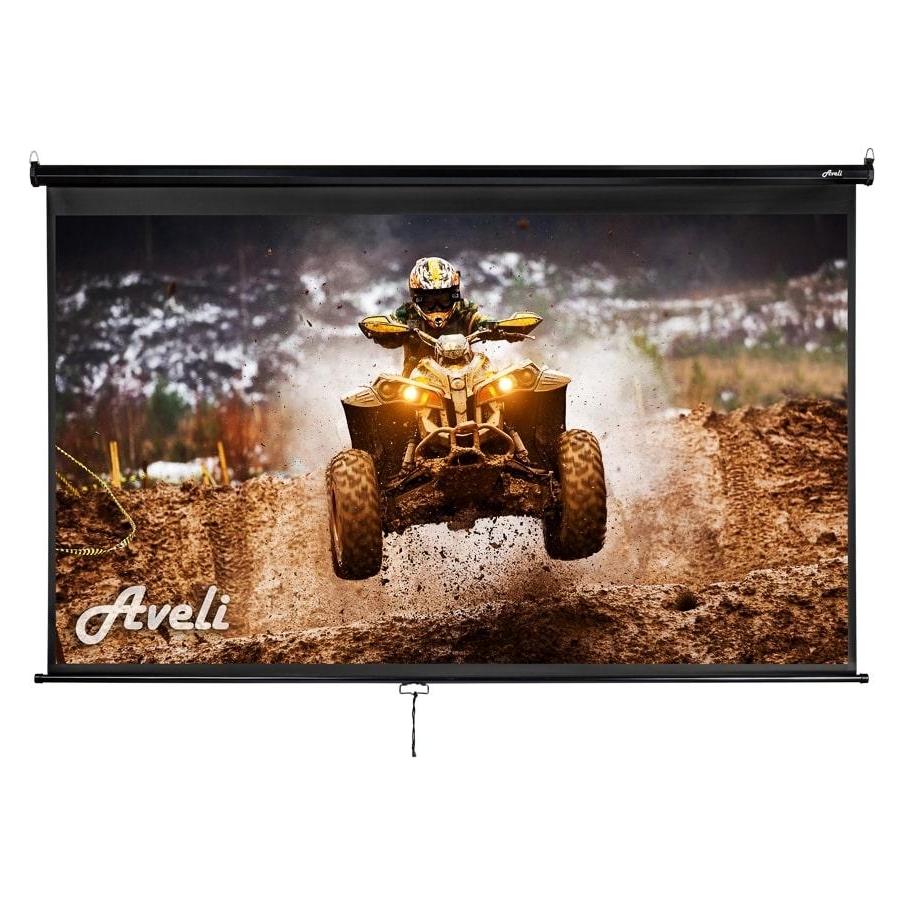 Aveli Nástěnné projekční plátno, 265x149cm (16:9) 120", černý tubus (120", 16:9) (XRT-00085B)