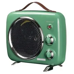 ariete vintage heizlüfter grün 808/04