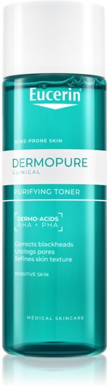 Eucerin DermoPure Clinical Purifying Toner cleansing tonic against imperfections in acne-prone skin 200 ml