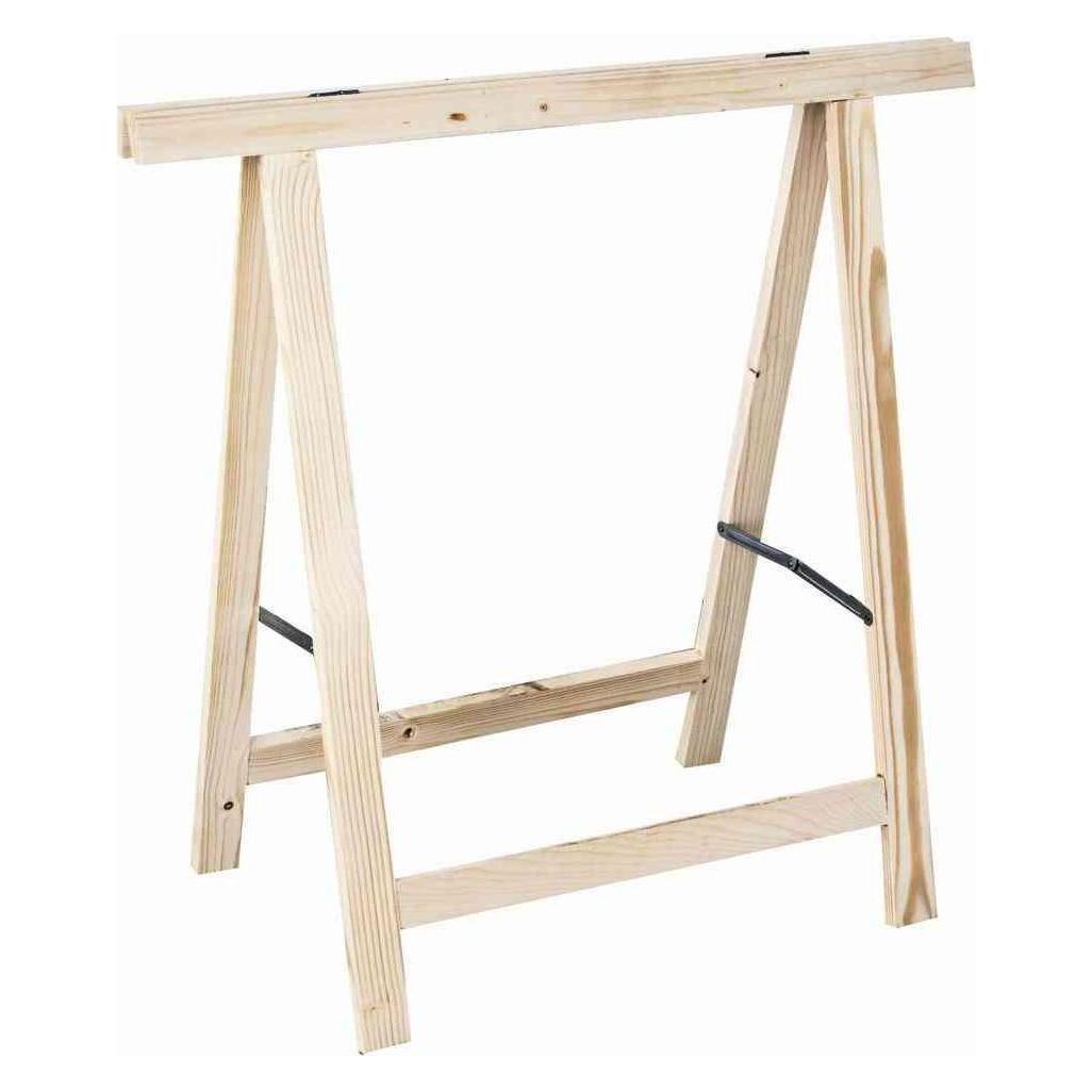 Gardamo Holz Klappbock 75 x 75 cm Kiefer 100% FSC (75 cm, 75 cm) (W73148)