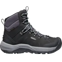 KEEN Damen Multifunktionsstiefel REVEL IV MID POLAR W-BLACK/HARBOR GRAY, Größe 38 in Grau Grau