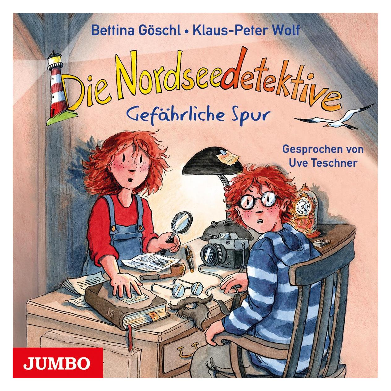 Jumbo Die Nordseedetektive 10 - Gefährliche Spur (Bettina Göschl, Klaus-Peter Wolf) (8337-4458-7)
