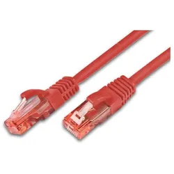 4x Wirewin Patchkabel: UTP 1.5m rot (UTP, CAT6, 1.50 m), Netzwerkkabel