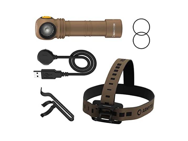 Armytek Wizard C2 Pro Magneet USB Zand Koud Wit