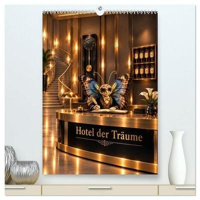 Hotel der Träume (hochwertiger Premium Wandkalender 2027 DIN A2 hoch), Kunstdruck in Hochglanz