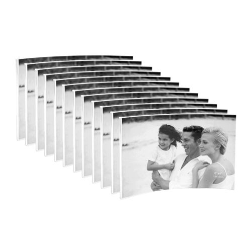 1x12 Deknudt S58RJ5 10x15 Kunststoff transparent gebogen