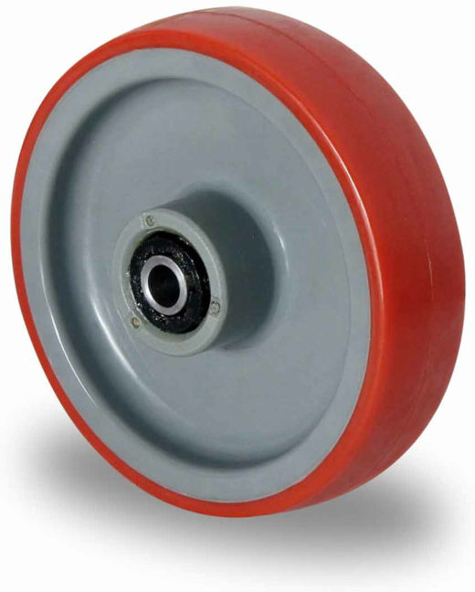 CASCOO Roue ø 125 mm Série N2U6 à roulement à billes (125N2U6R1W)