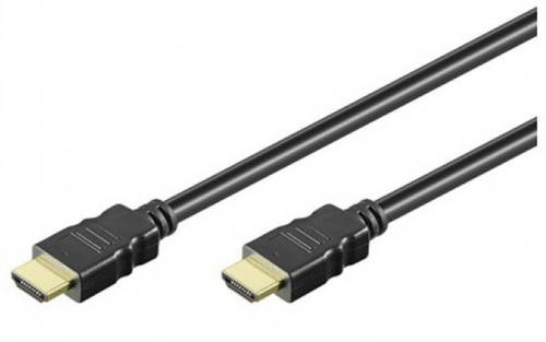 Manhattan HDMI Anschlusskabel HDMI-A Stecker, HDMI-A Stecker 5.00m Schwarz 323239-CG 4K UHD, Audio Return Channel HDMI-Kabel