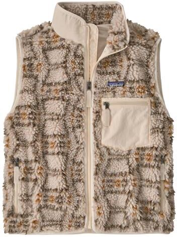 Patagonia Womens Classic Retro-X Vest, Snowshoe Hare / Natural L