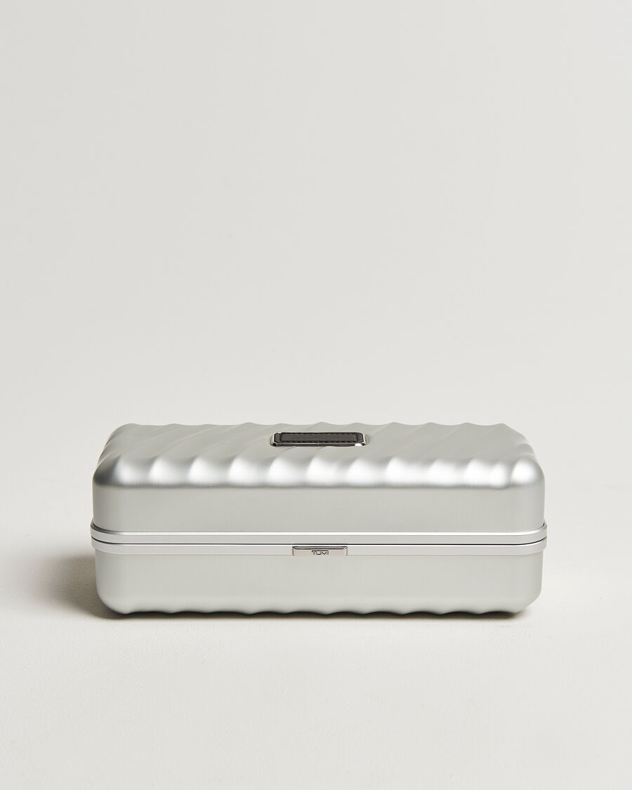 TUMI Aluminum Watch Case Silver men One size Sølv