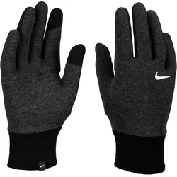 NIKE Studio Fleece Laufhandschuhe Damen 032 - black heather/sail M