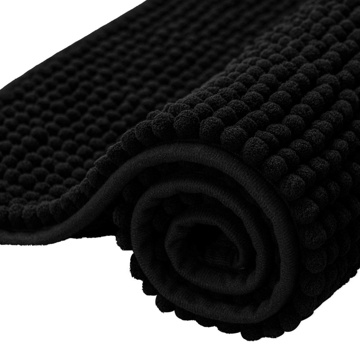 Unyqoos Waterabsorberende en snel drogende badmat van zachte chenille voor de badkamer