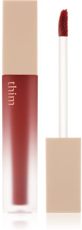 thim Sheer Matte Liquid Lip light liquid matt lipstick shade 04 Petal Red 4 g