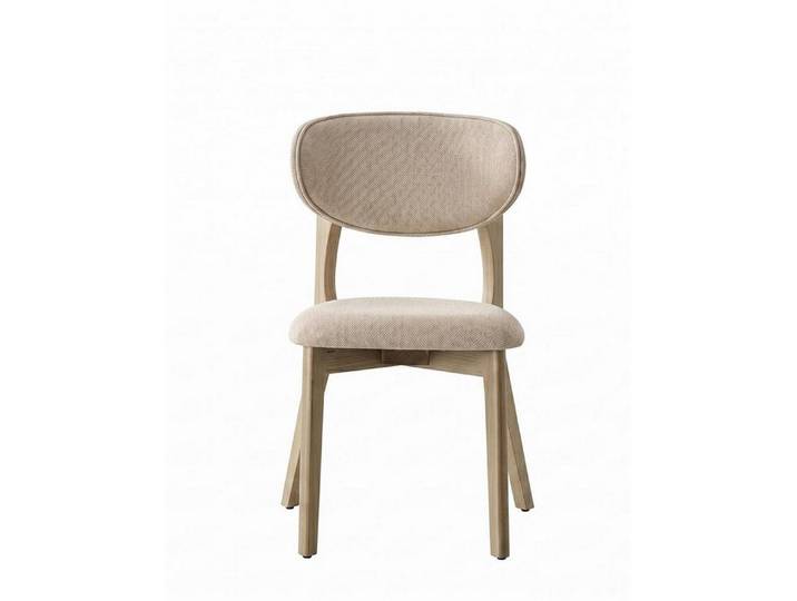 JVmoebel Esszimmerstuhl Stuhl Beige Elegant Minimalistisch Moderner Stil Harmonisch Edel, Made in Europa