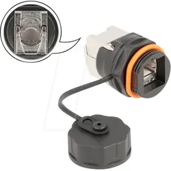 DELOCK 86698 - Kabelverbinder RJ45 Buchse zu Cat.6A LSA