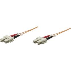 Intellinet 511308 Glasfaser LWL Anschlusskabel 3.00 m Orange [1x SC-Stecker - 1x SC-Stecker] 62,5/125 µ Multimode OM1