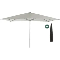 + 10 % Kassenrabatt | Shadowline Cuba Sonnenschirm 400x300 cm