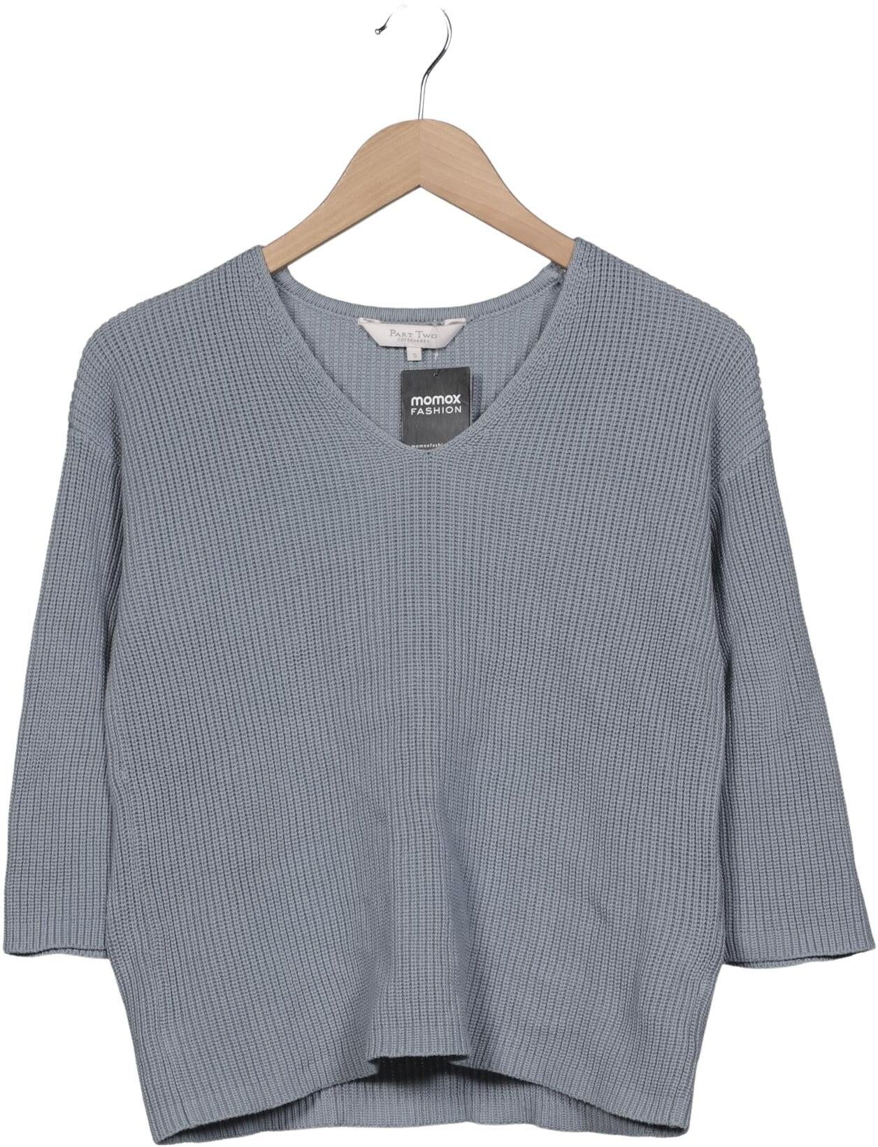 Part Two Damen Pullover, Hellblau, Gr. S, Baumwolle - Second Hand