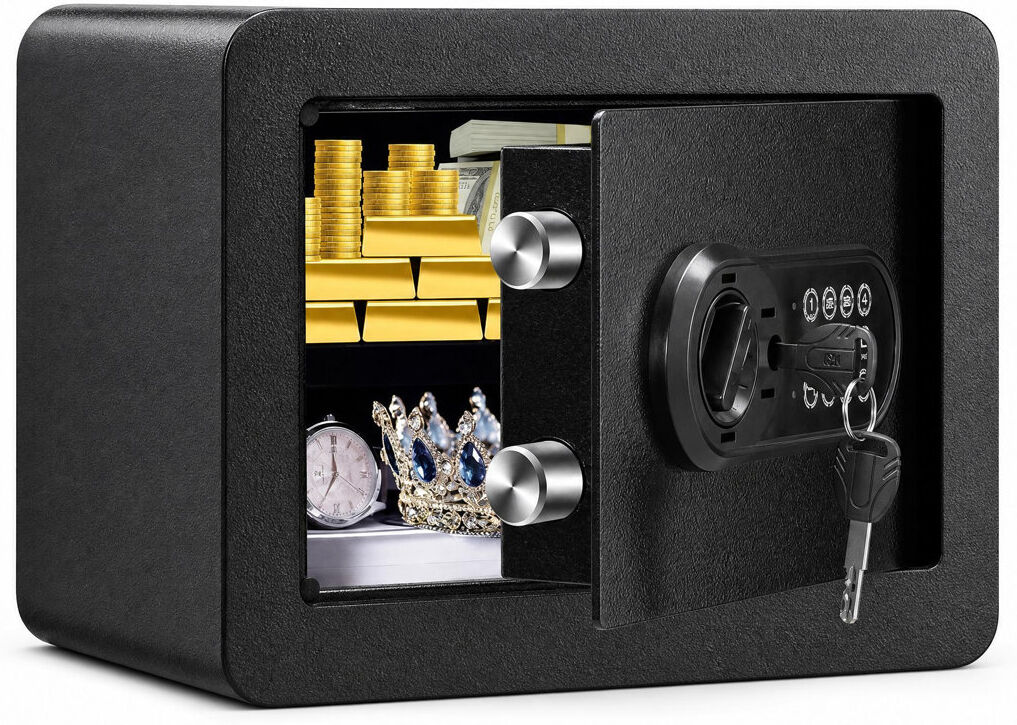 idealhouse Lock Matte Black 34cm H X 41cm W X 34cm D