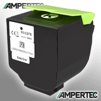 Ampertec Kompatibler Toner ersetzt Sharp MX-C35TB schwarz