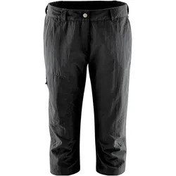 Maier Sports, Damen, Outdoorhose, Neckar Capri (40, L, M), Schwarz