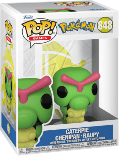 Funko Pop! Games Pokémon Caterpie Vinyl Figure #848