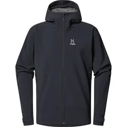 Haglöfs Herren Chilly Softshellhoody - L - TRUE BLACK