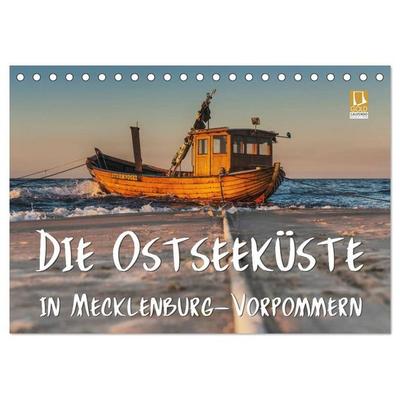 Die Ostseeküste in Mecklenburg-Vorpommern (Tischkalender 2026 DIN A5 quer), CALVENDO Monatskalender