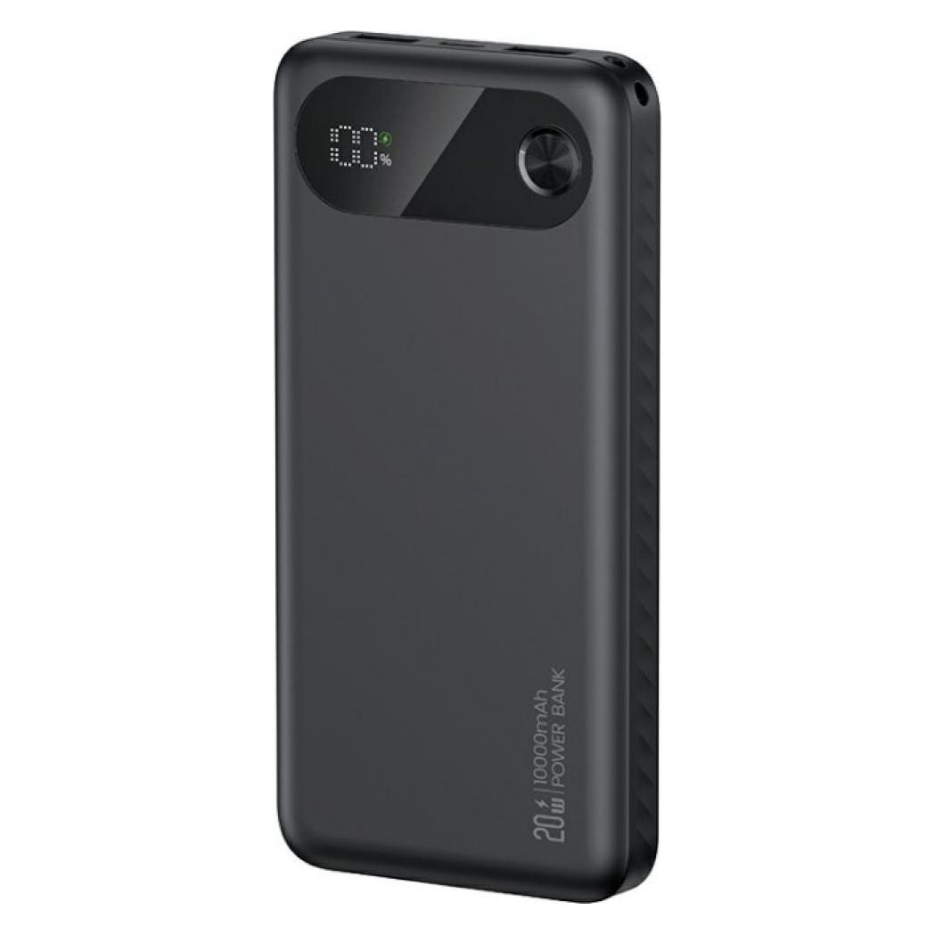Usams PB80 Power Bank PD20W 10000mAh black (10000 mAh, 20 W, 37 Wh) (10KCD24901)