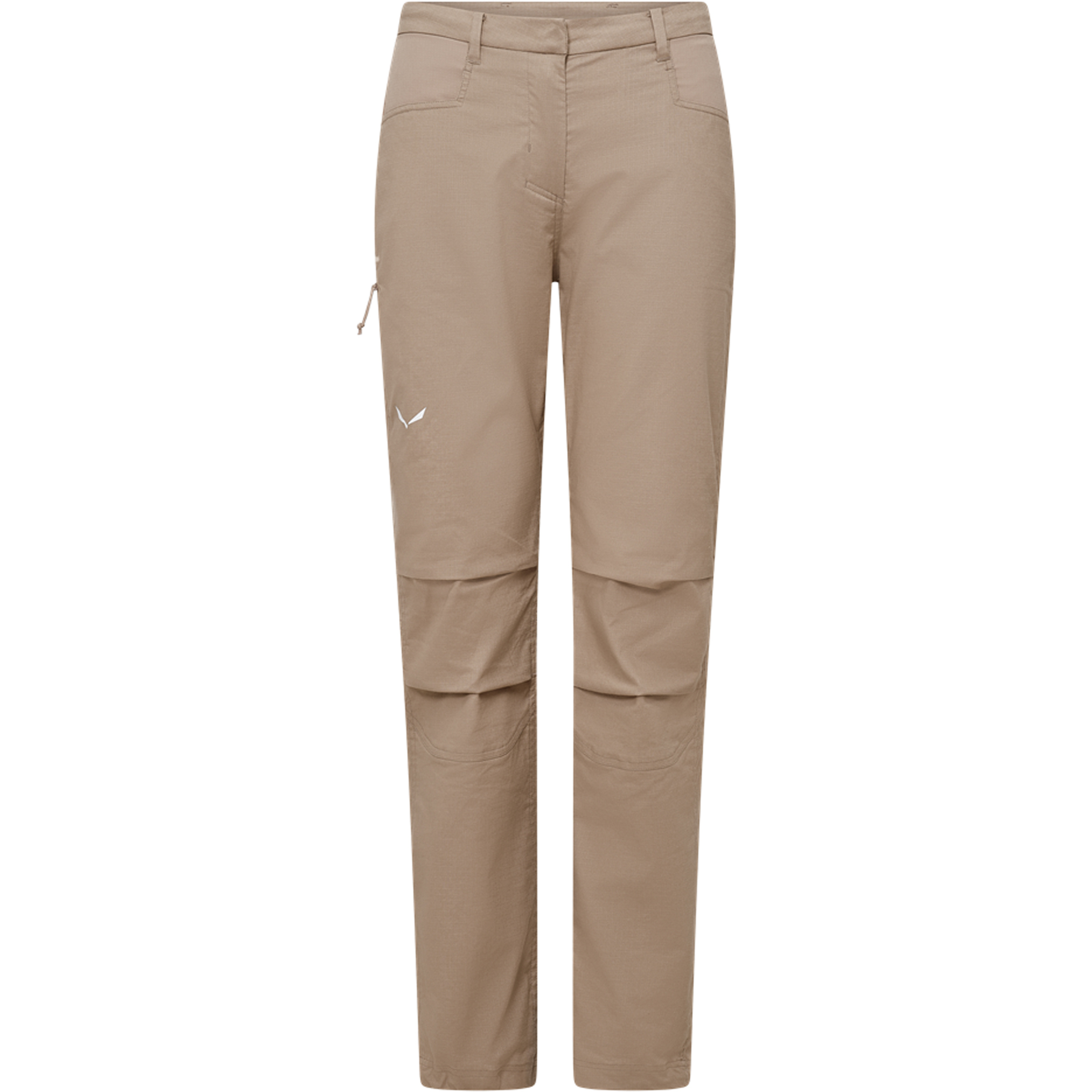 Salewa Agner Hemp Ripstop Hoses Damen Wanderhose beige Größe XL Trekking Elastisch