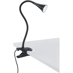 Klemmleuchte LED VIPER schwarz (H 35 cm) - H 35 cm
