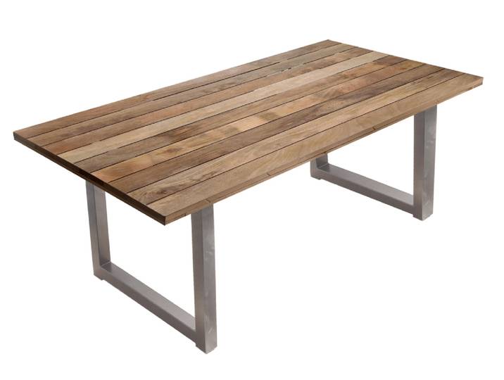 Esszimmertisch, Holzwerkstoff, 180×100 cm, Wählbare Tischbeine, Modern & Klassisch