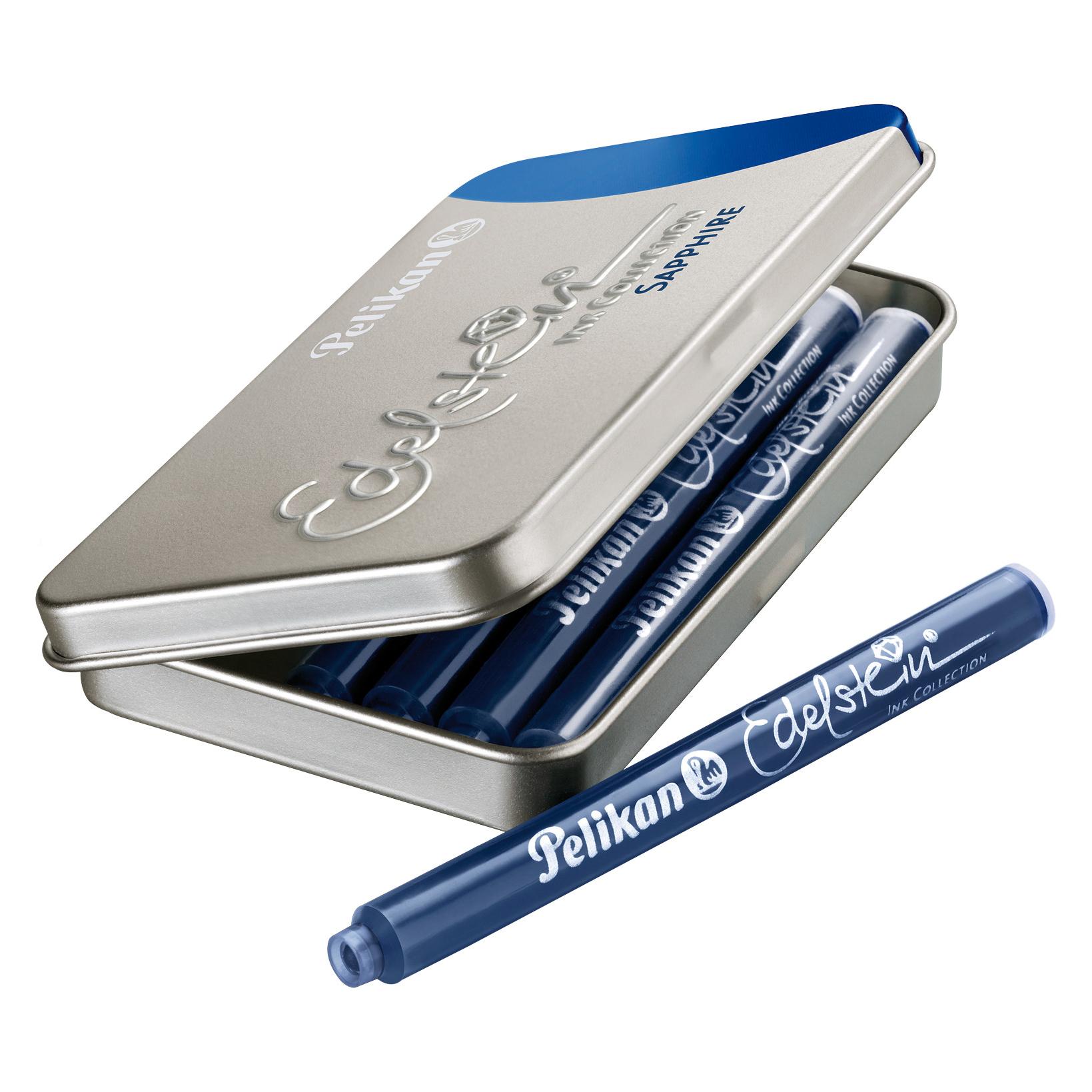 Pelikan Grossraumpatronen Edelstein Sapphire (Blau, Violett, 6 Stk.) (7339630)