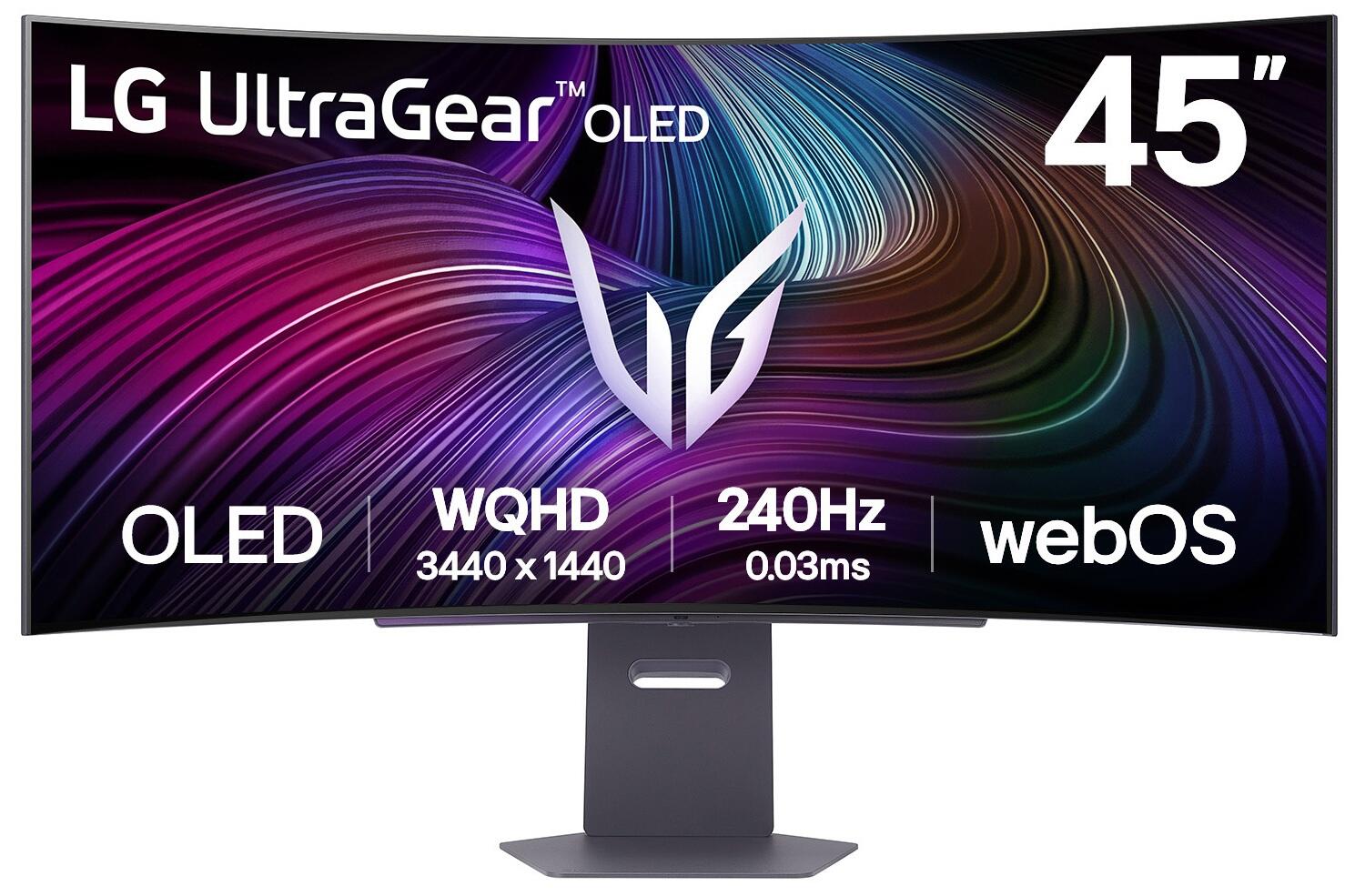 LG Electronics LG 45GX90SA-B Smart Curved Gaming Monitor 113 cm (44,5 Zoll)