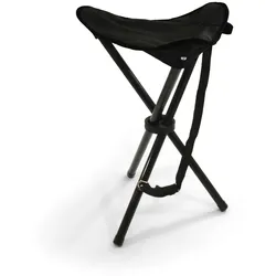 Basic Nature Dreibeinhocker Travelchair schwarz