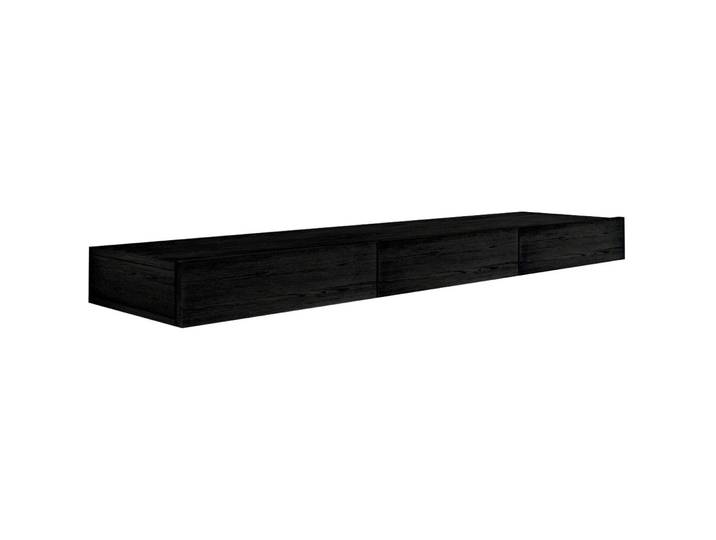 TV-Möbel Georis Schwarz Holzwerkstoff B 140 cm - TV-Möbel