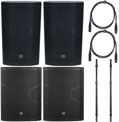 DAS Audio Altea 412A/718A Power Bundle Schwarz