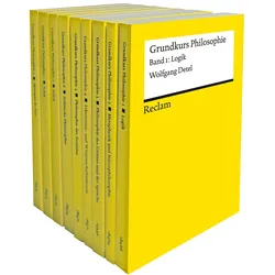 Grundkurs Philosophie. Neun Bände eingeschweisst, Fachbücher von Stefan Gosepath, Wolfgang Detel, Robin Celikates, Matthias Lutz-Bachmann