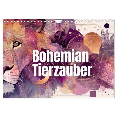 Bohemian Tierzauber (Wandkalender 2027 DIN A4 quer), CALVENDO Monatskalender