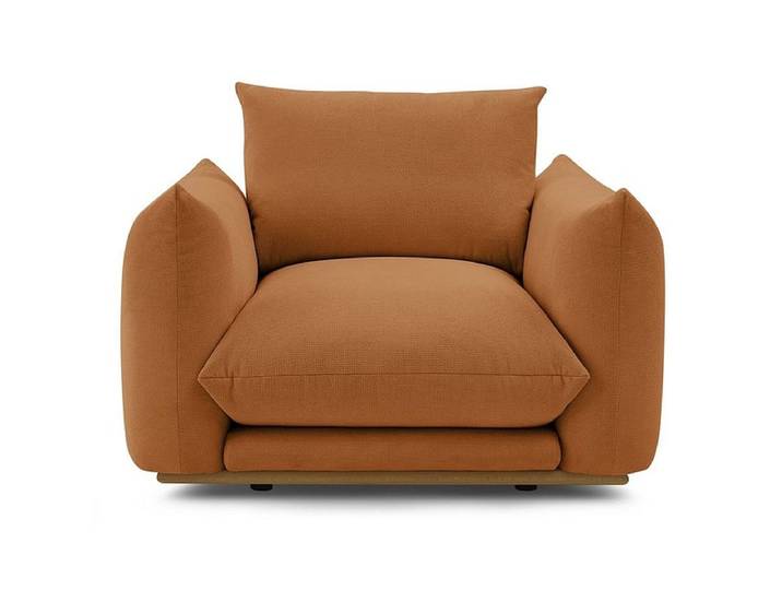 Sessel BOBOCHIC ERNEST Stoff orange