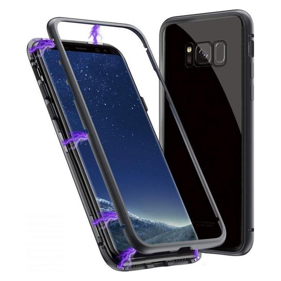 G-Case Samsung Galaxy S8+ Aluminium Magnetic Glass Backcover Hülle (Samsung Galaxy S8+) (00024382)