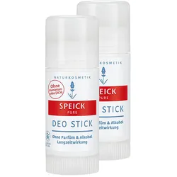 2er-Pack Speick PURE Deo Stick