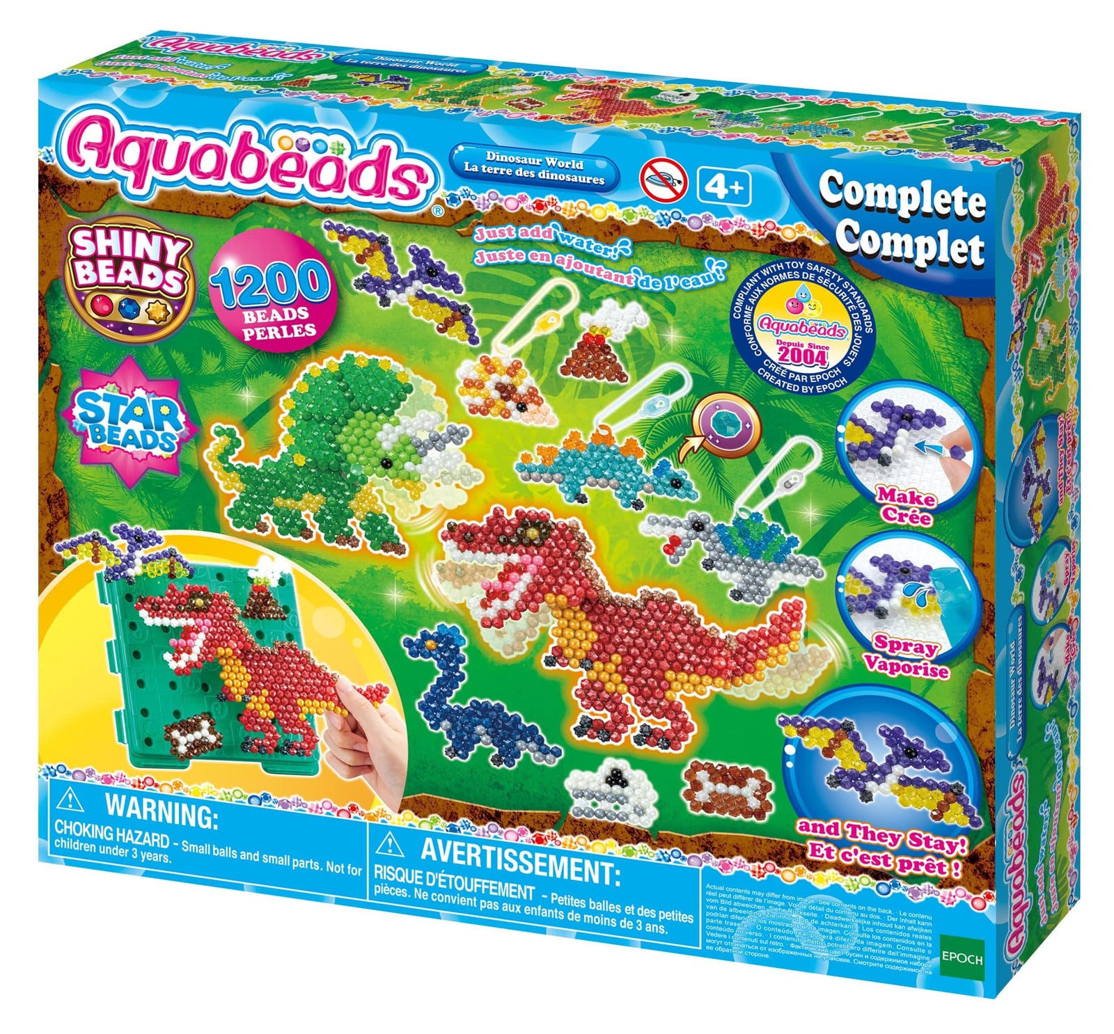 Aquabeads Land of the Dinosaurs creatieve kralen voor kinderen
