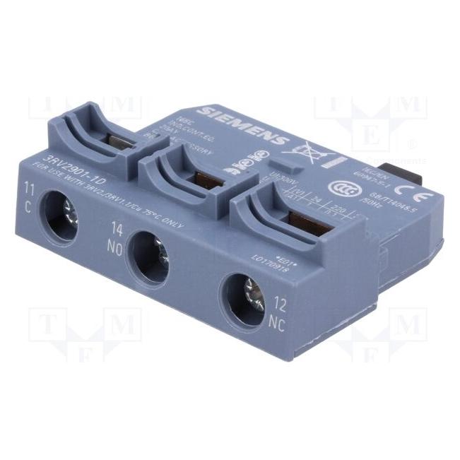Siemens Hilfsschalter querliegend 1W (3RV2901-1D)