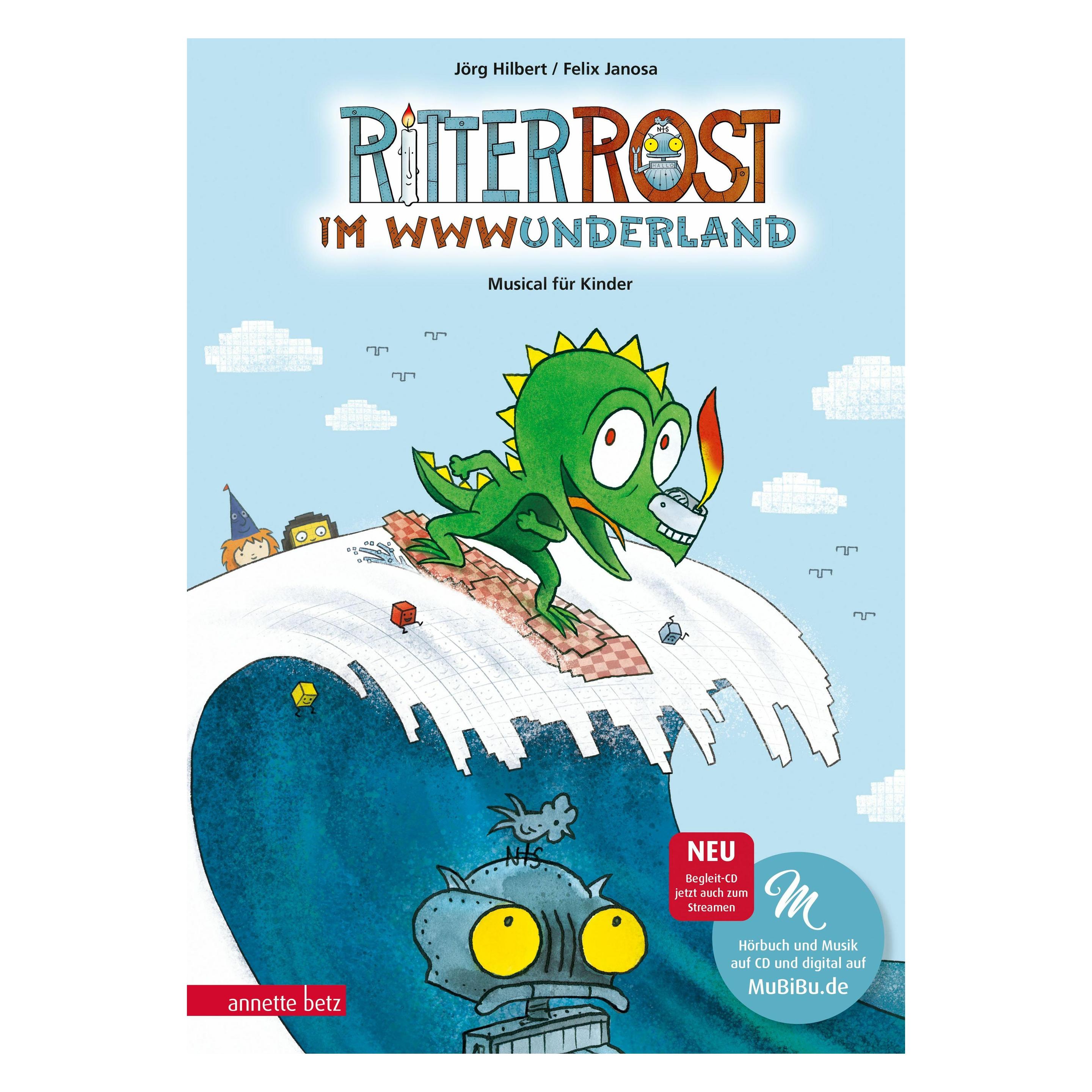 Ueberreuter Ritter Rost 20: Ritter Rost im WWWunderland (Ritter Rost mit CD, Bd. 20) (Felix Janosa, Jörg Hilbert, Deutsch) (36019940)