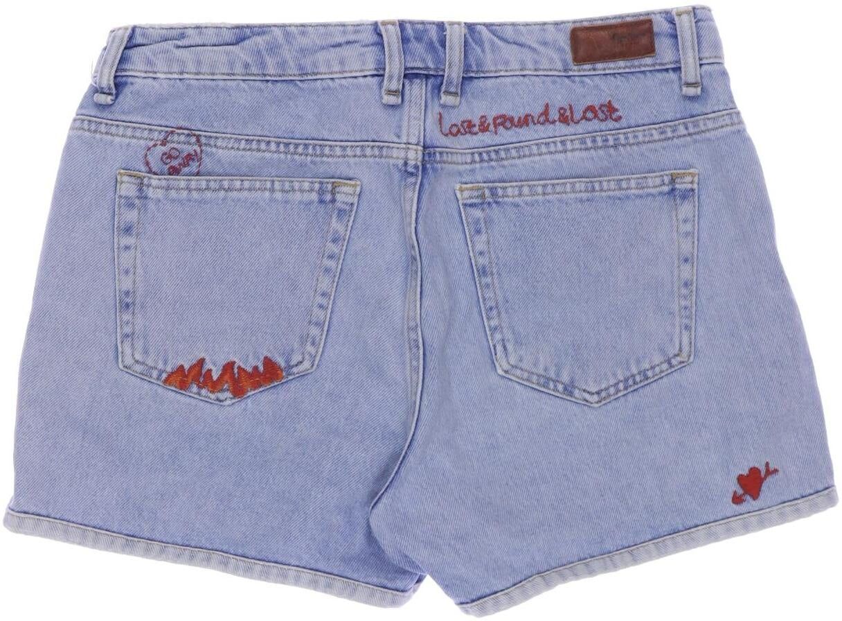 Pepe Jeans Damen Shorts, Blau, Gr. W26, Baumwolle - Second Hand
