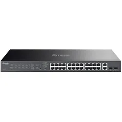 TP-Link 28-PORT 1G EASY MANAGED SWITCH (28 Ports), Netzwerk Switch, Schwarz