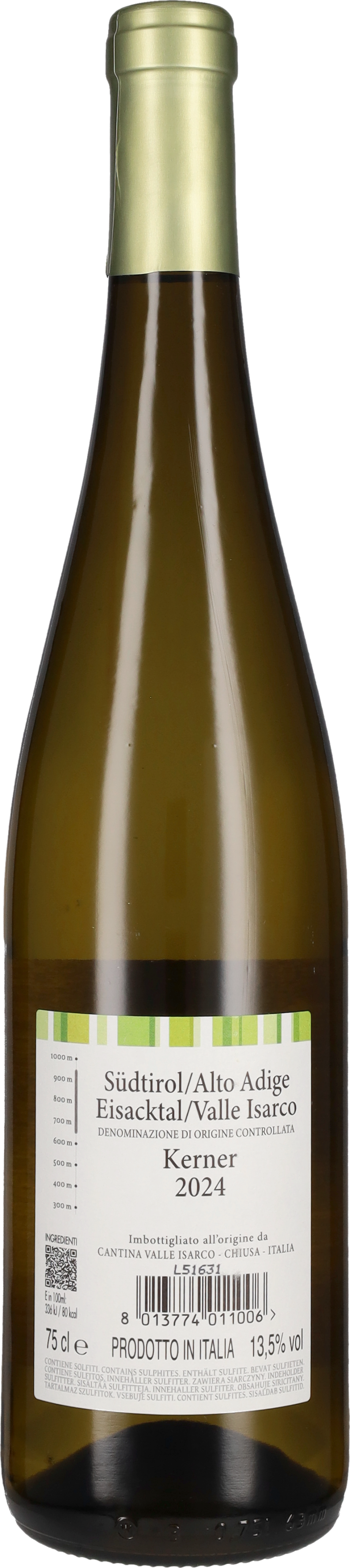 Eisacktaler Kellerei Kerner Cantina Valle Isarco 2025