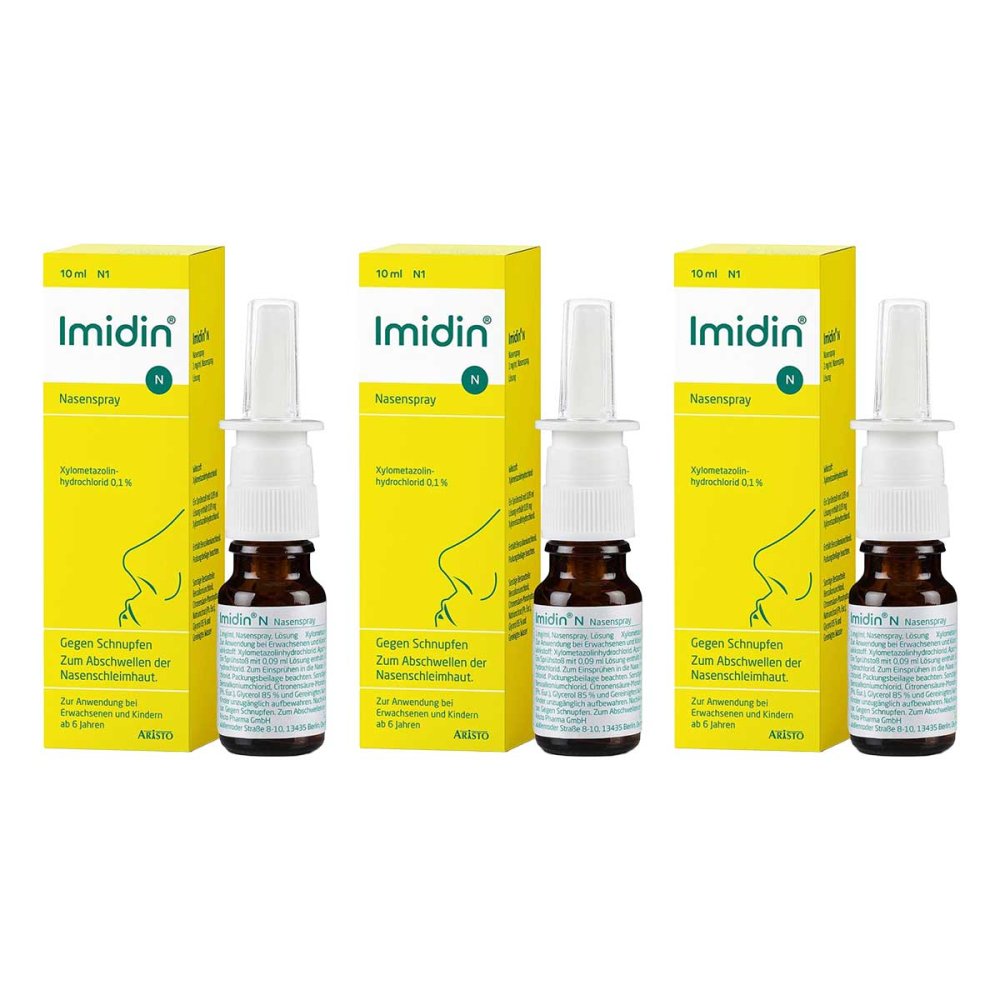 Aristo Pharma GmbH Imidin N Nasenspray 08108672