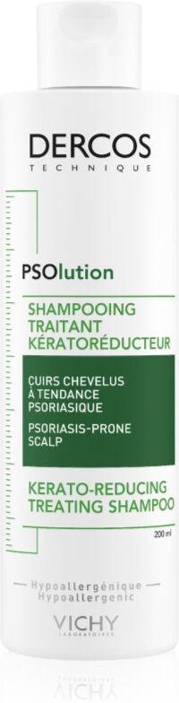 Vichy Dercos PSOlution hypoallergenes Shampoo gegen Schuppen 200 ml